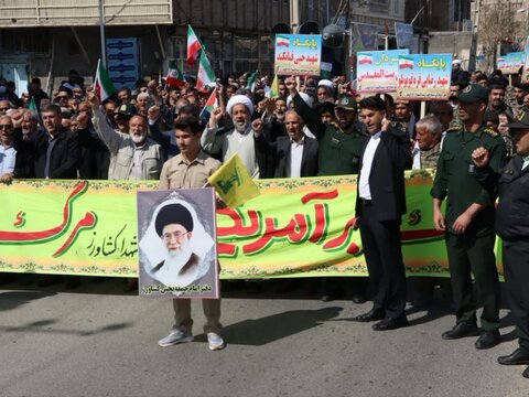 تصاویر/ راهپیمایی روز جهانی قدس در شهر کشاورز