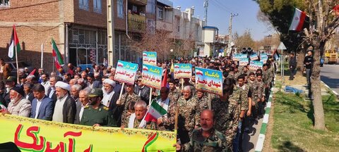 تصاویر/ راهپیمایی روز جهانی قدس در شهر کشاورز