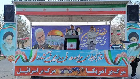 تصاویر/ راهپیمایی روز جهانی قدس در شهر کشاورز