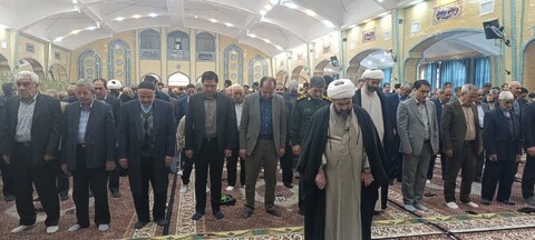 تصاویر/ اقامه نماز جمعه شهرستان ماهنشان