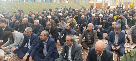 تصاویر/ اقامه نماز جمعه شهرستان ماهنشان