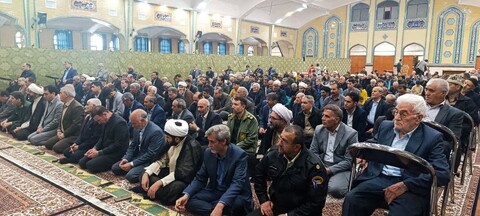 تصاویر/ اقامه نماز جمعه شهرستان ماهنشان