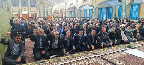 تصاویر/ اقامه نماز جمعه شهرستان ماهنشان