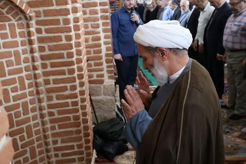 تصاویر/ اقامه نماز جمعه شهرستان مرند