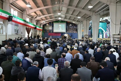 تصاویر/ اقامه نماز جمعه شهرستان مرند