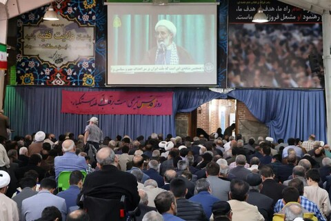 تصاویر/ اقامه نماز جمعه شهرستان مرند