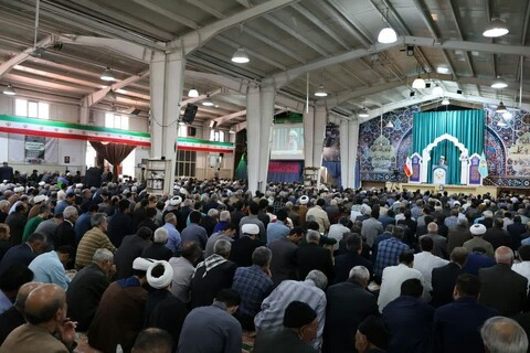 تصاویر/ اقامه نماز جمعه شهرستان مرند