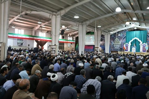 تصاویر/ اقامه نماز جمعه شهرستان مرند