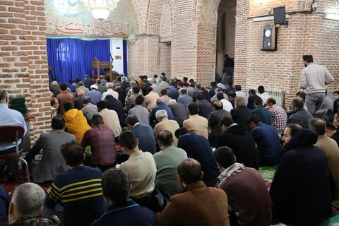 تصاویر/ اقامه نماز جمعه شهرستان مرند