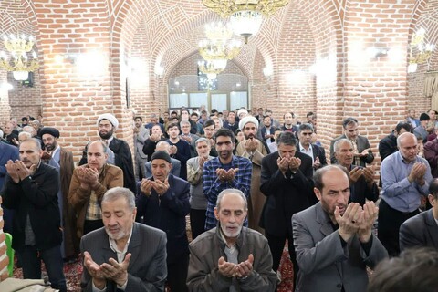 تصاویر/ اقامه نماز جمعه شهرستان مرند