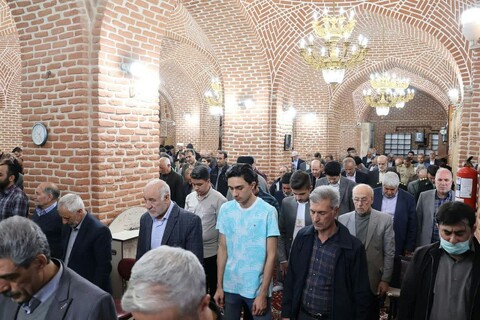 تصاویر/ اقامه نماز جمعه شهرستان مرند