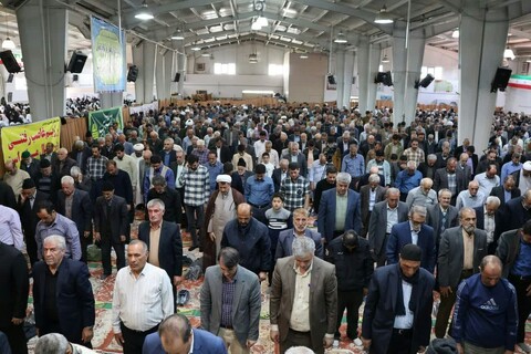 تصاویر/ اقامه نماز جمعه شهرستان مرند