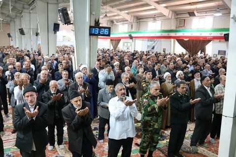 تصاویر/ اقامه نماز جمعه شهرستان مرند