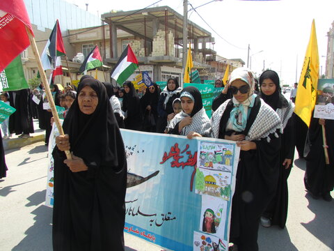 تصاویر/ راهپیمایی روز جهانی قدس در دیر