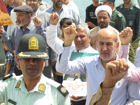 تصاویر/ راهپیمایی روز جهانی قدس در دیر