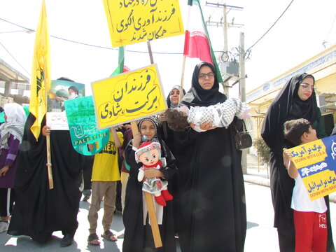 تصاویر/ راهپیمایی روز جهانی قدس در دیر