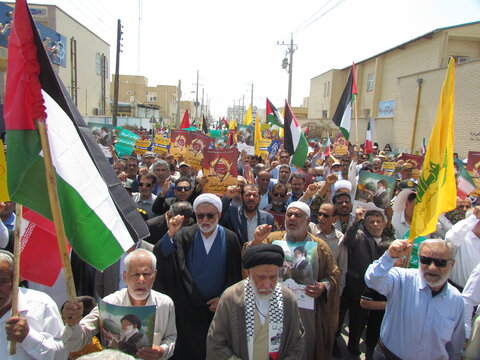 تصاویر/ راهپیمایی روز جهانی قدس در دیر