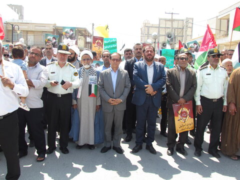 تصاویر/ راهپیمایی روز جهانی قدس در دیر