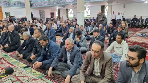 تصاویر/ اقامه نماز جمعه شهرستان ترکمانچای