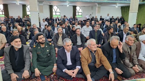 تصاویر/ اقامه نماز جمعه شهرستان ترکمانچای