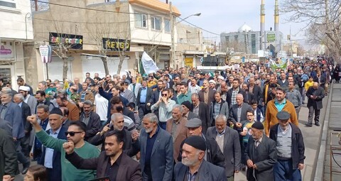 تصاویر/ حماسه دیدنی خرمدره در راهپیمایی روز جهانی قدس