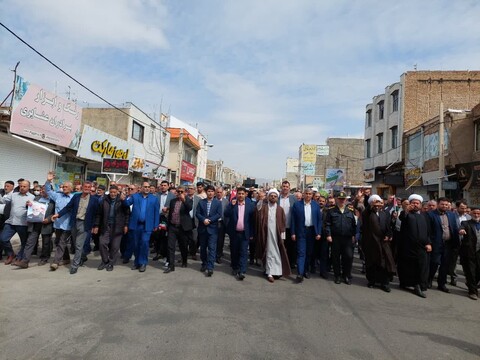 تصاویر/ حماسه دیدنی خرمدره در راهپیمایی روز جهانی قدس