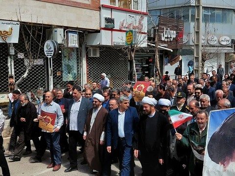 تصاویر/ حماسه دیدنی خرمدره در راهپیمایی روز جهانی قدس