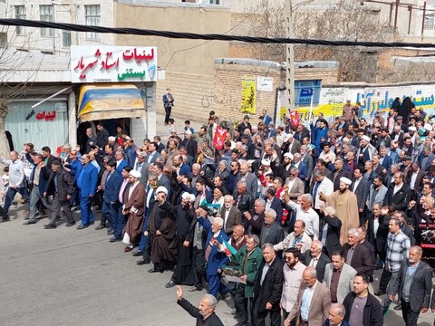 تصاویر/ حماسه دیدنی خرمدره در راهپیمایی روز جهانی قدس