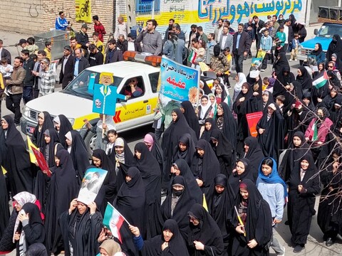 تصاویر/ حماسه دیدنی خرمدره در راهپیمایی روز جهانی قدس