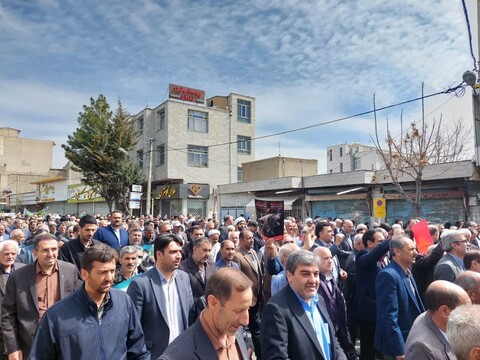 تصاویر/ حماسه دیدنی خرمدره در راهپیمایی روز جهانی قدس
