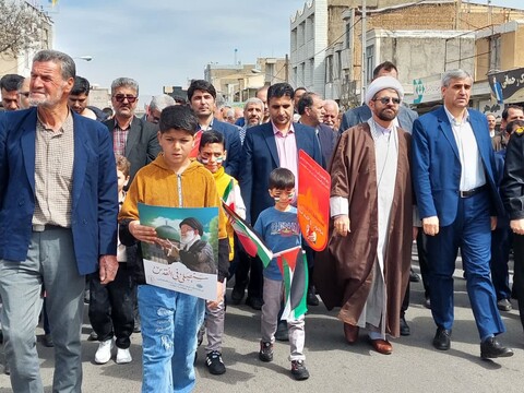 تصاویر/ حماسه دیدنی خرمدره در راهپیمایی روز جهانی قدس