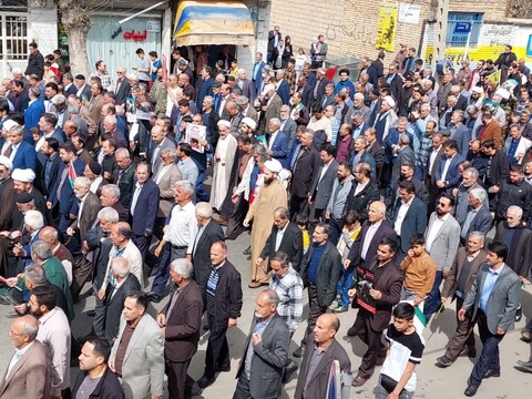 تصاویر/ حماسه دیدنی خرمدره در راهپیمایی روز جهانی قدس