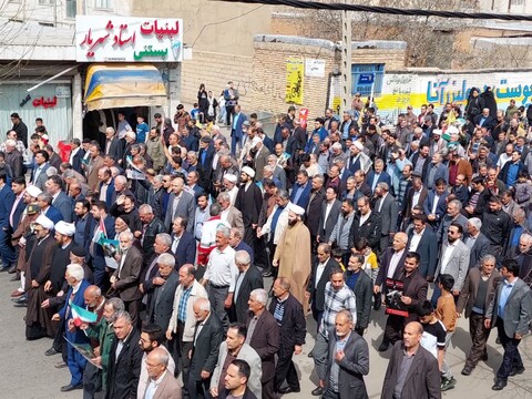 تصاویر/ حماسه دیدنی خرمدره در راهپیمایی روز جهانی قدس