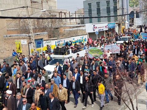 تصاویر/ حماسه دیدنی خرمدره در راهپیمایی روز جهانی قدس