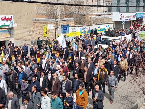 تصاویر/ حماسه دیدنی خرمدره در راهپیمایی روز جهانی قدس