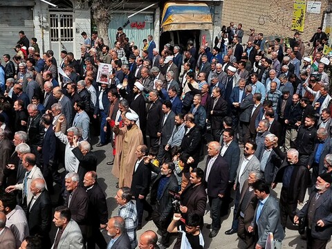 تصاویر/ حماسه دیدنی خرمدره در راهپیمایی روز جهانی قدس