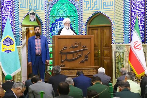 تصاویر/ حماسه یزدی ها در لبیک به امام خامنه ای در روز قدس۱۴۰۴