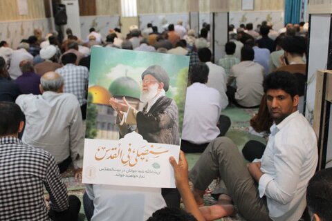 تصاویر/ راهپیمایی و نمازجمعه روز قدس شهر منوجان