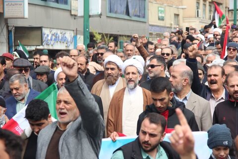 تصاویر / حضور پرشکوه مردم استان  قزوین در راهپیمایی روز قدس