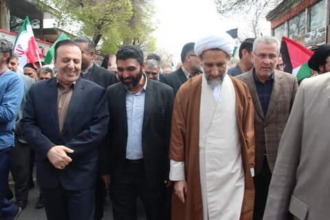 تصاویر / حضور پرشکوه مردم استان  قزوین در راهپیمایی روز قدس