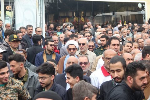 تصاویر / حضور پرشکوه مردم استان  قزوین در راهپیمایی روز قدس