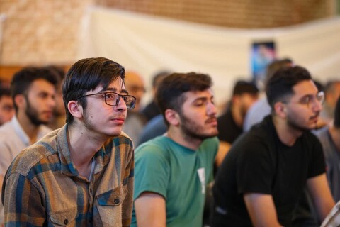 تصاویر | حضور نماینده ولی فقیه در استان در جمع معتکفین رمضانیه مسجد جامع تبریز