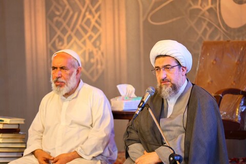 تصاویر | حضور نماینده ولی فقیه در استان در جمع معتکفین رمضانیه مسجد جامع تبریز