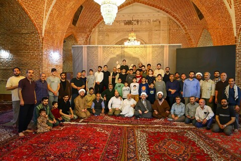 تصاویر | حضور نماینده ولی فقیه در استان در جمع معتکفین رمضانیه مسجد جامع تبریز