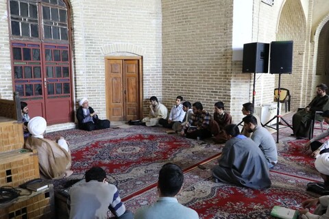 آغاز مراسم معنوی اعتکاف طلبگی «عَهد» حوزه علمیه استان یزد