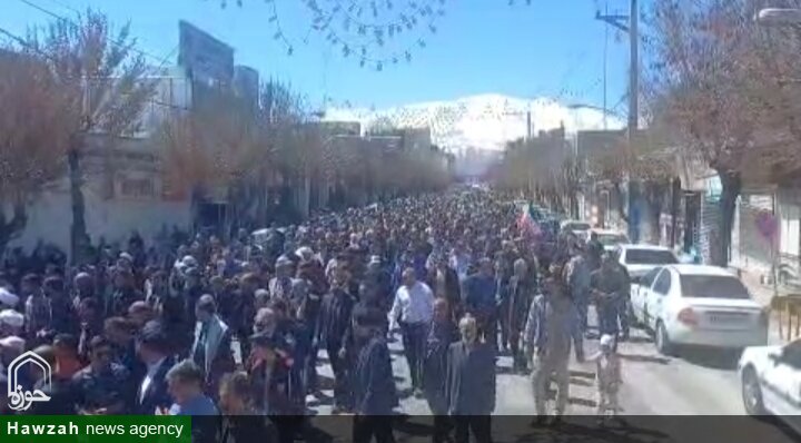 فیلم| حضور مردم ازنا در راهپیمایی روز جهانی قدس