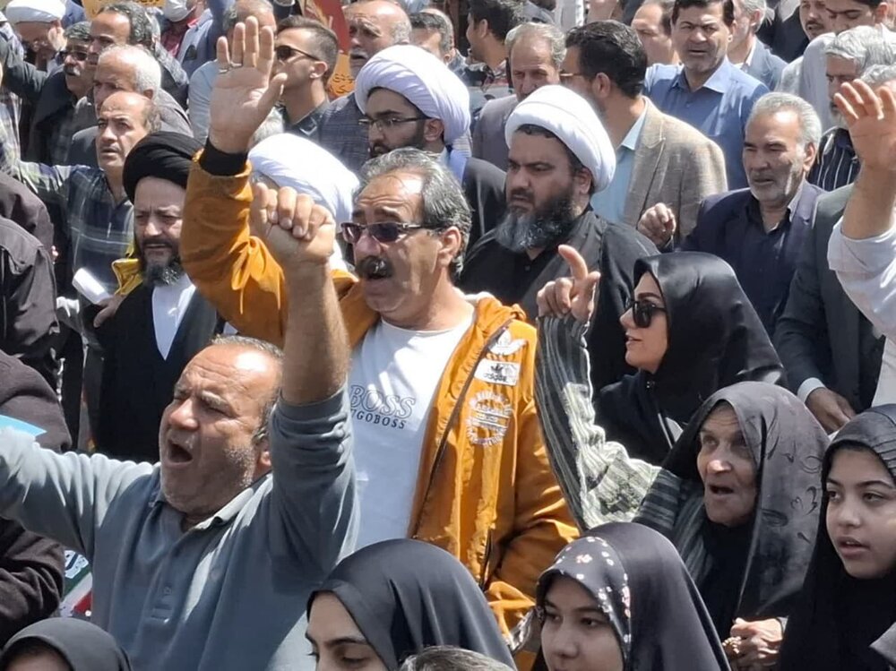 مراسم راهپیمایی روز جهانی قدس در کاشان برگزار شد