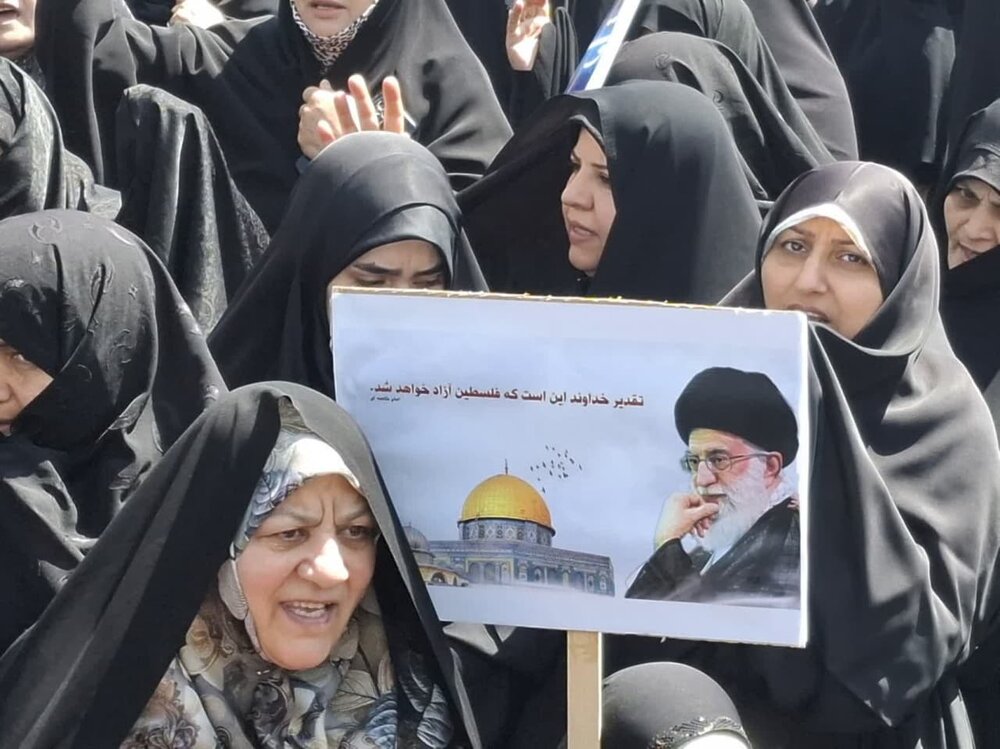 مراسم راهپیمایی روز جهانی قدس در کاشان برگزار شد