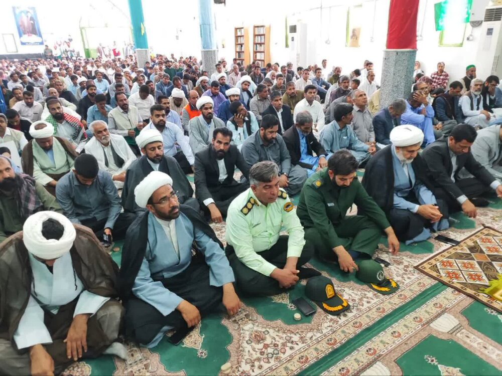 تصاویر/ نماز جمعه شهر ریگان