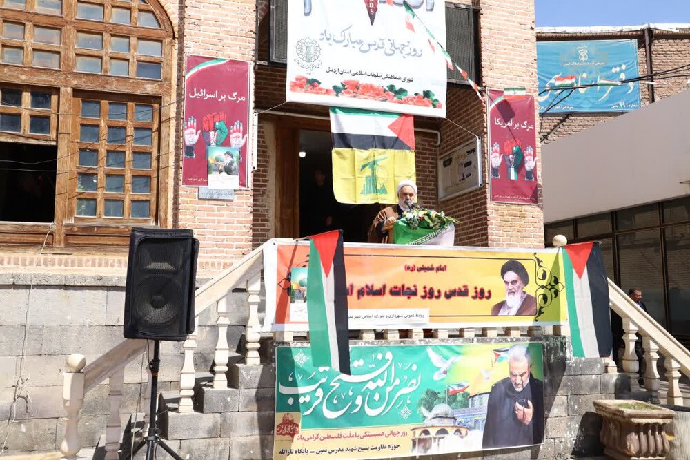 تصاویر/ راهپیمایی روز جهانی قدس در نمین